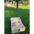 thumbnail image 5 of Jewelry Box,Unfinished Wooden Box,Large Wooden Box with Hinged Lid,Wooden Storage Box with 2 Compartments,Natural Wood Organizer for Photos,Jewelry Home Office Decor,8X6X4.5 Inch, 5 of 6