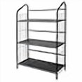 thumbnail image 3 of Ore International R597 - 3 3 Tier Metal Book Shelf  -  Black, 3 of 3