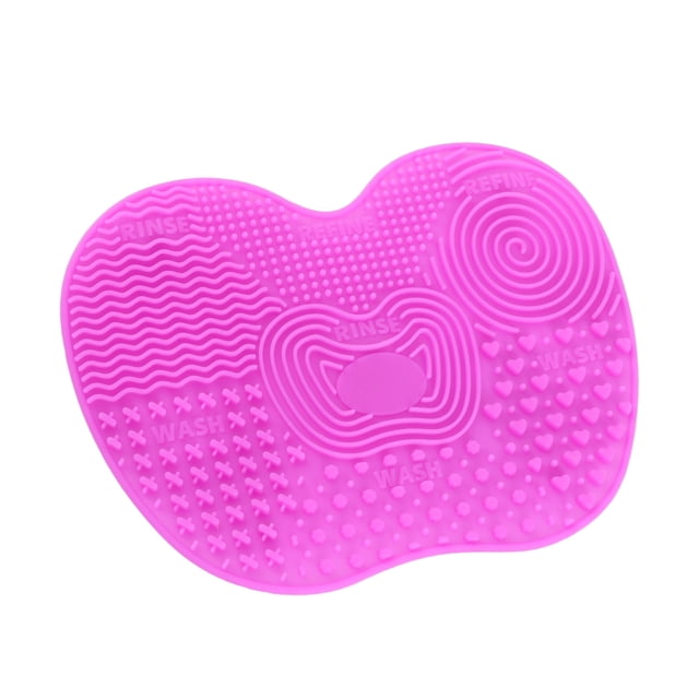 Maquillaje de Cepillo Limpio Almohadilla de DePuración, 3 Piezas de Cepillo de Maquillaje Materia Plegable Limpia para Salón de Belleza