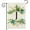 J, variant on 12x18Inches Monogram Letter A Garden Flag Double Sided Floral Yard Flags Small Burlap Family Last Name Initial Garden Flags for Outside Decoration