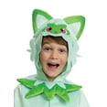 thumbnail image 4 of Unisex Size Small (4-6) Sprigatito Classic Halloween Child Costume Pokémon, Disguise, 4 of 9