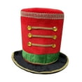 thumbnail image 4 of lionlar Adult Ringmaster Hat Classic Decorative Buttons for Themed Parties Christmas, 4 of 9