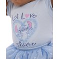 thumbnail image 4 of Stitch Baby Girls Graphic Bodysuit and Skirt Set with Matching Headband, 3-Piece, Sizes 0/3M-24M, 4 of 8