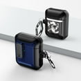 thumbnail image 1 of Duo Shield Secure Lock Designed For Apple AirPods Generation 1 & 2 With Hook, Blue/Black, 1 of 7