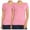 2 Crew Neck Pink, variant on Women's Extra Slim Fit V-Neck Crew 2-Pack 3-Pack Tees (2 Crew Neck Pink, M)