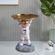 thumbnail image 3 of Estatua de astronauta elegante, soporte organizador de resina, figura de estilo europeo, artículos diversos Estilo R, 3 of 7