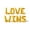 Gold, variant on Letter Balloons - LOVE WINS 16" Inch Alphabet Letters Foil Mylar Balloon Pride Day Party Banner (Green)