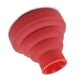 thumbnail image 3 of Difusor de secador de pelo plegable de silicona accesorio de difusor de secador de pelo plegable portátil de viaje rojo, 3 of 5