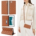 thumbnail image 1 of Feishell Crossbody Bag Wallet Case for iPhone SE 2022/SE 2020/8/7,Shockproof Luxury PU Leather Zipper Pocket Magnetic Closure Folio Card Slot Flip Kickstand Phone Case with Shoulder Strap,Brown, 1 of 11