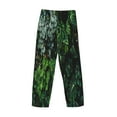 thumbnail image 5 of Bingfone Lush Foliage Green Plant Mens All Over Print Sleep Pajama Pants-Small, 5 of 9