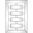thumbnail image 4 of Camden Isle 86608 Miroir Mural United, Transparent, 4 of 5