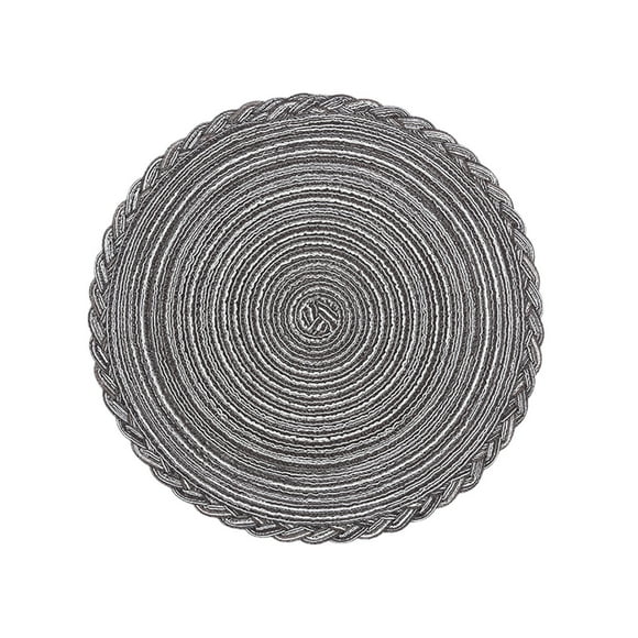 Fiudx 36Cm Ramie Yarn Dining Table Mat Heat Insulation Pad
