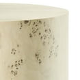 thumbnail image 5 of Modway Cosmos 16" Round Burl Wood Side Table in Bleached Burl, 5 of 9