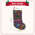 thumbnail image 3 of Bingfone Berry Fruits Print Personalized Christmas Stocking - Snowman Design Large 18 inch,Family Holiday Season Decor, 3 of 8