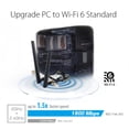 thumbnail image 3 of Adaptador WiFi ASUS PCE-AX1800 WiFi 6 Bluetooth 5.2 1800 Mbps, 3 of 6