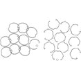 thumbnail image 4 of Pack Of 30 Gu10 Mr16 Retaining Spring Rings Clips 50mm Diameter Downlight Led Spot Halogen Lamp Holders, 4 of 5