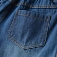 thumbnail image 2 of YUANxueke Boys Denim Shorts Elastic Waist Wide Leg Jean Shorts Casual Summer Jorts with Pockets for 0-10 Years, 2 of 8
