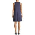 thumbnail image 6 of Time and Tru Women's Sleeveless Knit Dress, 6 of 7