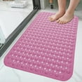 thumbnail image 4 of Xihbxyly Alfombrilla de Baño de Pvc Antideslizante con Ventosa Fuerte, Cómodo Masaje de Pies, Fácil de Limpiar, Multiusos, 70 X 35 Cm., 4 of 6