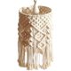 thumbnail image 3 of Forma de lámpara de encaje bohemio, pantalla colgante de hilo de algodón hecha a mano, pantalla de decoración de araña, decoración del hogar (lámpara no incluida) Namotu WL-00662, 3 of 7