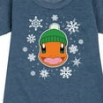 thumbnail image 3 of Pokémon - Charmander Snowflakes - Youth Girls Fleece Dress, 3 of 5