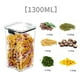 thumbnail image 4 of Xihbxyly dia del primer ministro Tarro de almacenamiento cereales varios Tarro de almacenamiento de nueces y dulces Tarro de almacenamiento en seco con hebilla transparente, 4 of 4