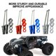 thumbnail image 5 of Tholdsy RCGOFFLOW 2 uds diseño estriado de aleación de aluminio junta de transmisión Universal para 1/5 Rc junta de transmisión Universal Kits de construcción modelo Azul oscuro, 5 of 6