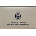 thumbnail image 5 of 2003 Proof Set - U.S. Mint 10-Coin Clad Set - Includes State Quarters, COA & OGP, 5 of 5