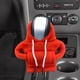 thumbnail image 4 of Funda para pomo de cambio de marchas de automóvil, sudadera con capucha, protector para pomo de cambio de marchas de festival Naranja, 4 of 6