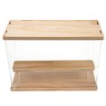 thumbnail image 1 of OULII Showcase for Action Figures Display Case Wood Dustproof Collectors 1Pack, 1 of 7