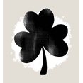 thumbnail image 2 of St. Patrick's Clover Long Sleeve Adult Hooded Sweatshirt-Small-Cream, 2 of 3