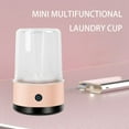 thumbnail image 3 of TIELUTT Portable Foldable Automatic Mini Washing Machine for Personal Laundry and Travel Use Compact Design Towels for Bathroom Bathroom Decorations Towel Rack Wall Mounted Bath Towel Warmer Heated T, 3 of 7