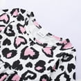thumbnail image 5 of 3T Baby Girls Clothes 4T Girls 2PCS Outfits Set Leopard Print Toddler Girls Long Sleeve Top Denim Pants Set Multicolor, 5 of 9