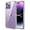 Clear, variant on JETech Glitter Case for iPhone 14 Pro 6.1-Inch, Bling Sparkle Shockproof Phone Bumper Cover, Cute Sparkly for Women and Girls (Clear)