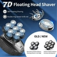 thumbnail image 3 of Electric shaver 7D Electric Shaver Replacement Head Bald Replacement Shaver Blade, 3 of 11