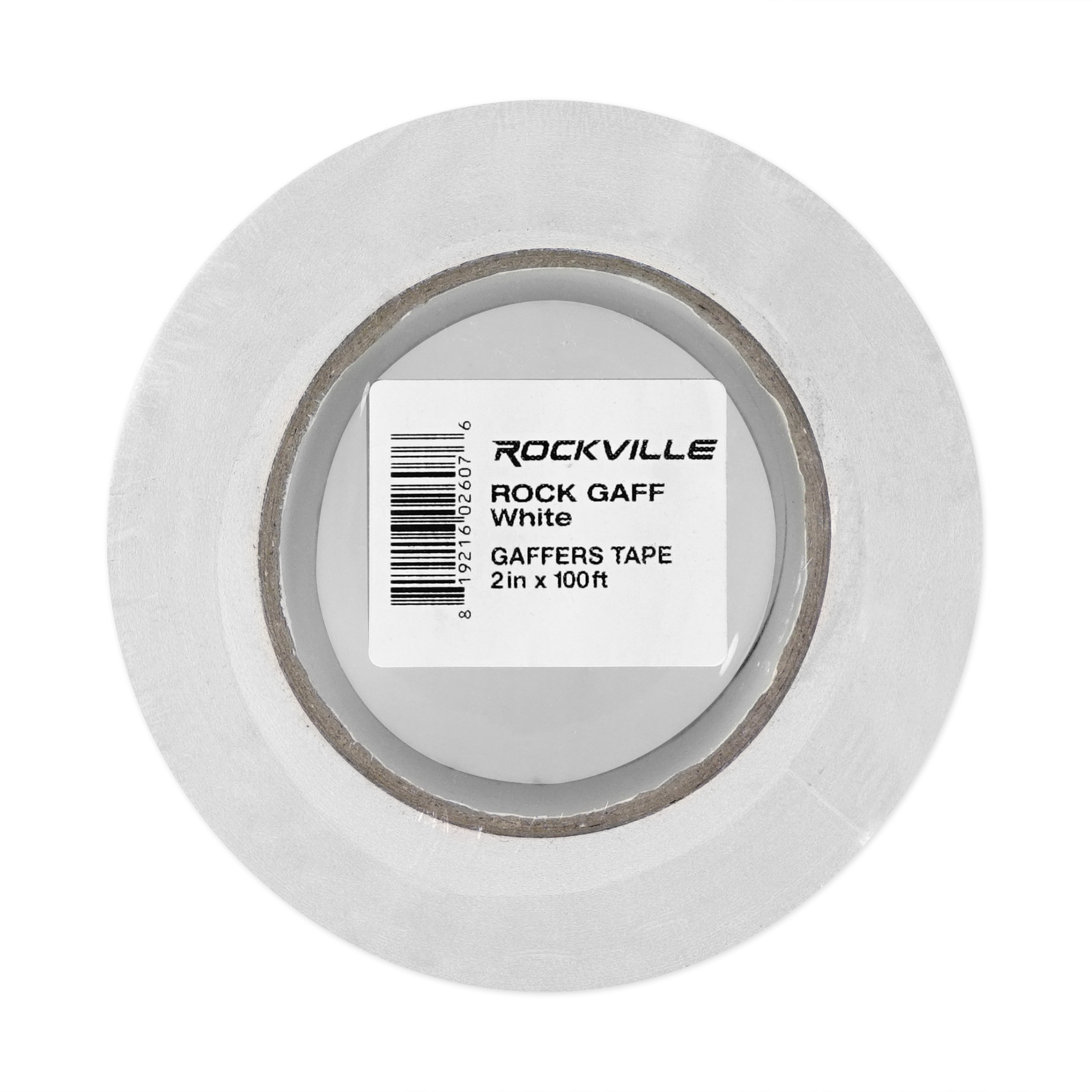 (4) Rolls Rockville Pro Audio/Stage Wire ROCK GAFF White Gaffers Tape 2"x100 Ft - image 4 of 8