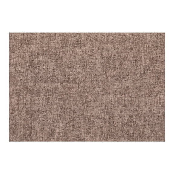 Rectangle Placemats, Double Layer Cloth Fabric Heat Resistant Place Mat, Durable Washable Reversible Dining Table Mats, Linen Style, Non Slip Dining Table Mats, 1Pc, Multicolor(Brown,16.9x11.8")