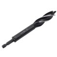 thumbnail image 2 of Graflsoa 3-Piece High Carbon Steel Auger Drill Bit Set with 4-Flute Design, 16mm, Includes 2 Adapter Rods for Woodworking, 2 of 6