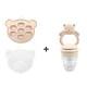 thumbnail image 1 of Molde de silicona para helado de bebé, máquina para hacer helados, moldes para paletas, alimentación de frutas para bebé, chupete, juguete mordedor, accesorios para bebé, 1 of 6