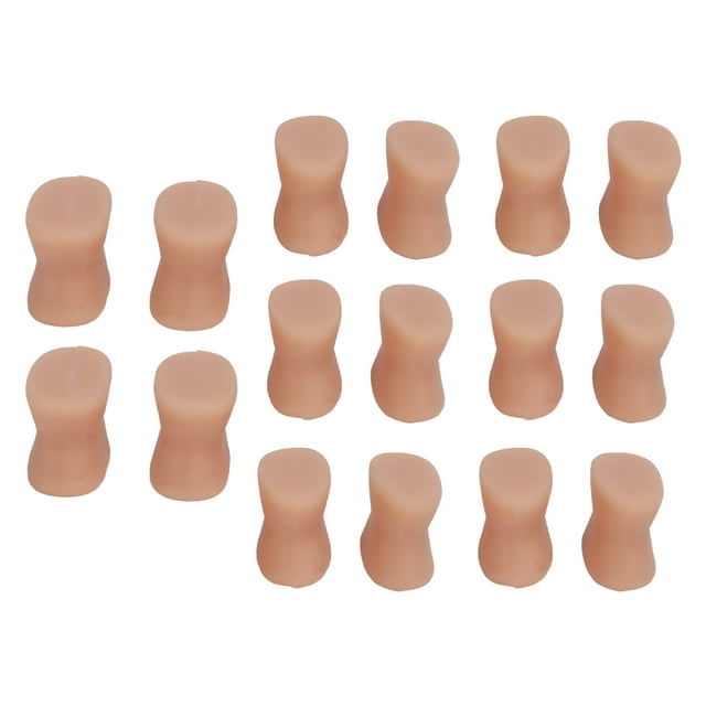Separadores de dedos gordos, 8 pares de separadores de dedos de los pies Separadores de dedos gordos construidos para profesionales
