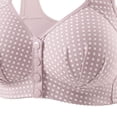 thumbnail image 5 of OVAFBAU Bras for Women Supportive Seamless Push Up Bra T-Shirt Bra Plus Size Wireless Bra Front Closure Fixed Cup Push Up Shaping Tank Women Underwears, 5 of 5