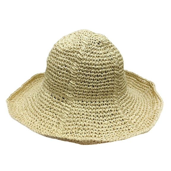 TRUBKH Mens Hats Women Baseball Cap Women's Summer Hats hats for women straw sun hat Vintage Hat Women Cap Beige M