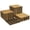 33pcs Yellow, variant on QinaQin Acacia Deck Tiles, Interlocking Wood Grain Floor Tiles for Patio, Balcony, Garden, Concrete and Hot Tub Areas