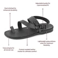 thumbnail image 5 of Gabriel - Leather Toe Loop Sandal - Mens Sandals, 5 of 5
