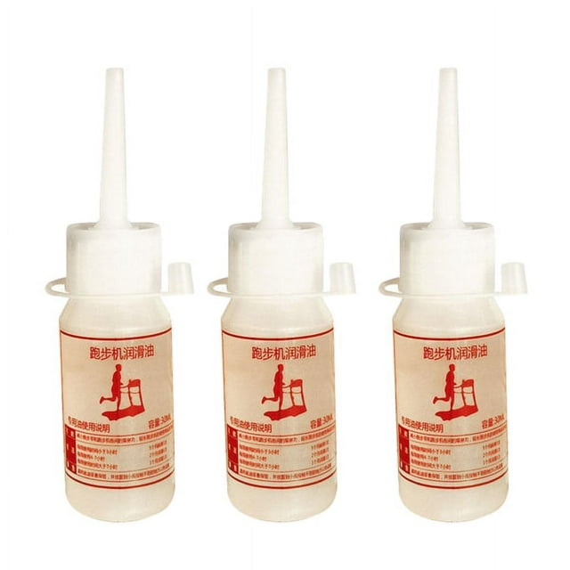 3 Pcs Lubrifiant pour Tapis Roulant Gym Huile de Silicone pour Entretien de Tapis Roulant 30ml Outil d'Entretien Portable Équipement de Gym