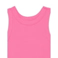 thumbnail image 2 of Wonder Nation Girls Kid Tough Ribbed Tank Top, Sizes 4-18 & Plus, 2 of 3