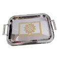thumbnail image 4 of destyer Nordic Vanity Platter Breakfast Tray for Eating Storing Table Living Room Argent S, 4 of 9