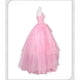 thumbnail image 5 of Disfraz de Glinda Wicked para mujer adulta, vestido rosa, disfraz de Halo para juego de rol, traje de fantasía para Halloween y carnaval, 5 of 5