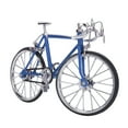 thumbnail image 3 of Mini bicicleta de casa de muñecas a escala 1:10, modelo de vehículo de bicicleta simulada de aleación, accesorio de juguete, azul claro, 3 of 9