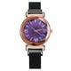 thumbnail image 2 of Reloj de cuarzo para mujer, relojes para mujer, esfera de moda, correa de malla de acero inoxidable, reloj de cuarzo para mujer, reloj de cuarzo de regalo, 2 of 3
